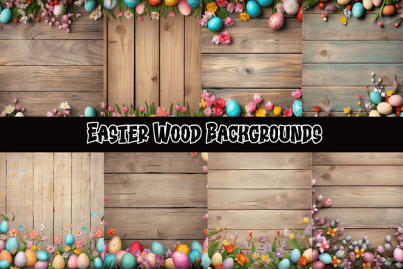 Easter Wood Backgrounds: A Rustic Canvas for Spring