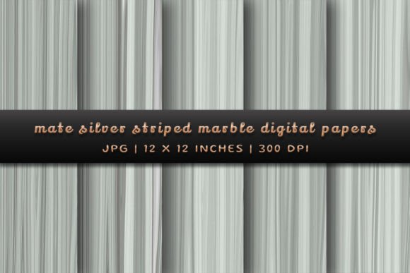 Mate Silver Striped Marble Backgrounds: A Touch of Luxury