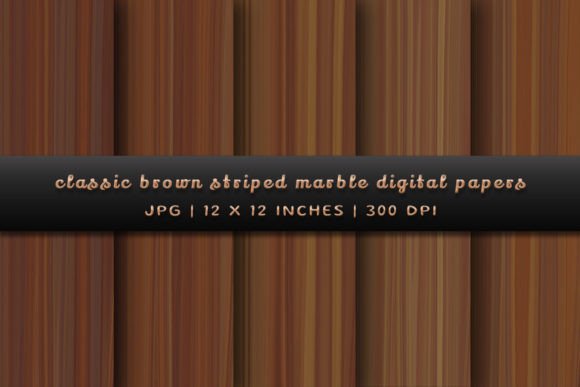 Timeless Sophistication: Using Brown Striped Marble Backgrounds