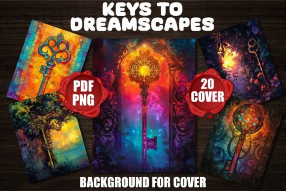 Unlocking Artistic Serenity: Keys to Dreamscapes Backgrounds
