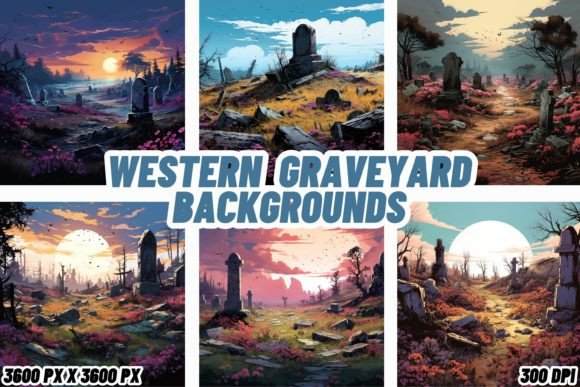Western Graveyard Backgrounds: Capturing Haunting Beauty